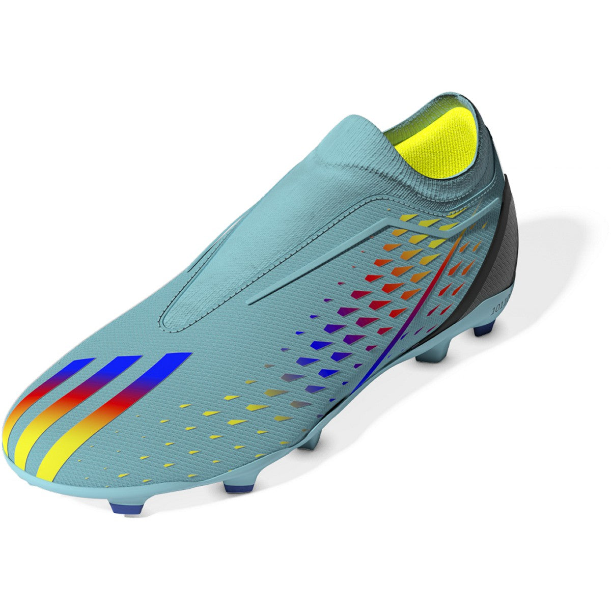 adidas X Speedportal.3 Laceless Kids Firm Ground Soccer Cleats in Aqua