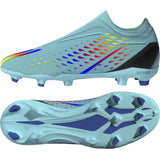 adidas X Speedportal.3 Laceless Kids Firm Ground Soccer Cleats in Aqua